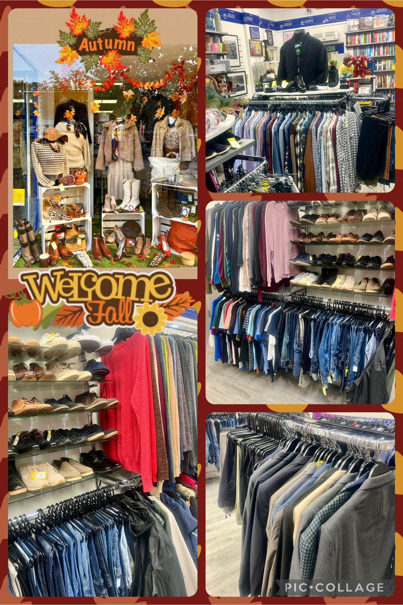 SherwoodMind's tweet photo. We have launched our Autumn 🍂 clothing and accessories at Mind Sherwood. Come and update your Autumn🍁 wardrobe, and look fabulous this Autumn 🍂 with preloved from Mind Sherwood. #mymindshop #autumn2024 #Autumn #preloved #Nottingham #Sherwood #shop #donate #Autumnvibes https://t.co/Oz1b41LbR2