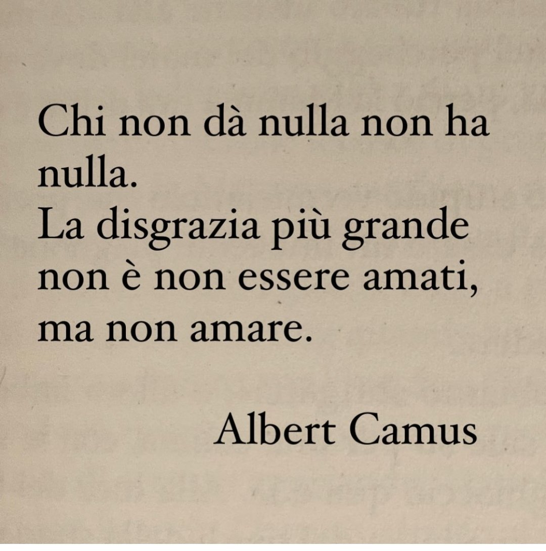 Paola__Breda's tweet photo. #unTemaAlGiorno

La disgrazia #piúGrandeÈ ... non amare❣️
. https://t.co/U4fXsyAotL
