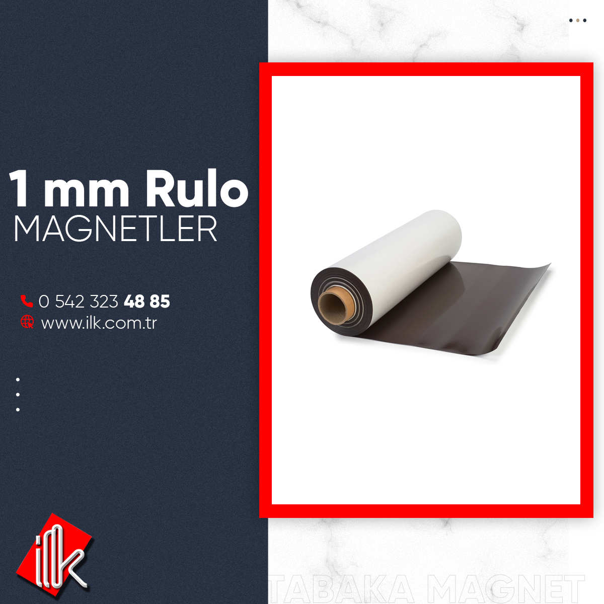 ilkmagnet's tweet photo. Toptan fiyat avantajlarıyla projelerinize mükemmel uyum sağlayacak bu ürünü kaçırmayın!🧲 

#rulomagnet #pvcmagnet #manyetikçözümler #toptanmagnet #magnettoptan https://t.co/tbbEcnznqp