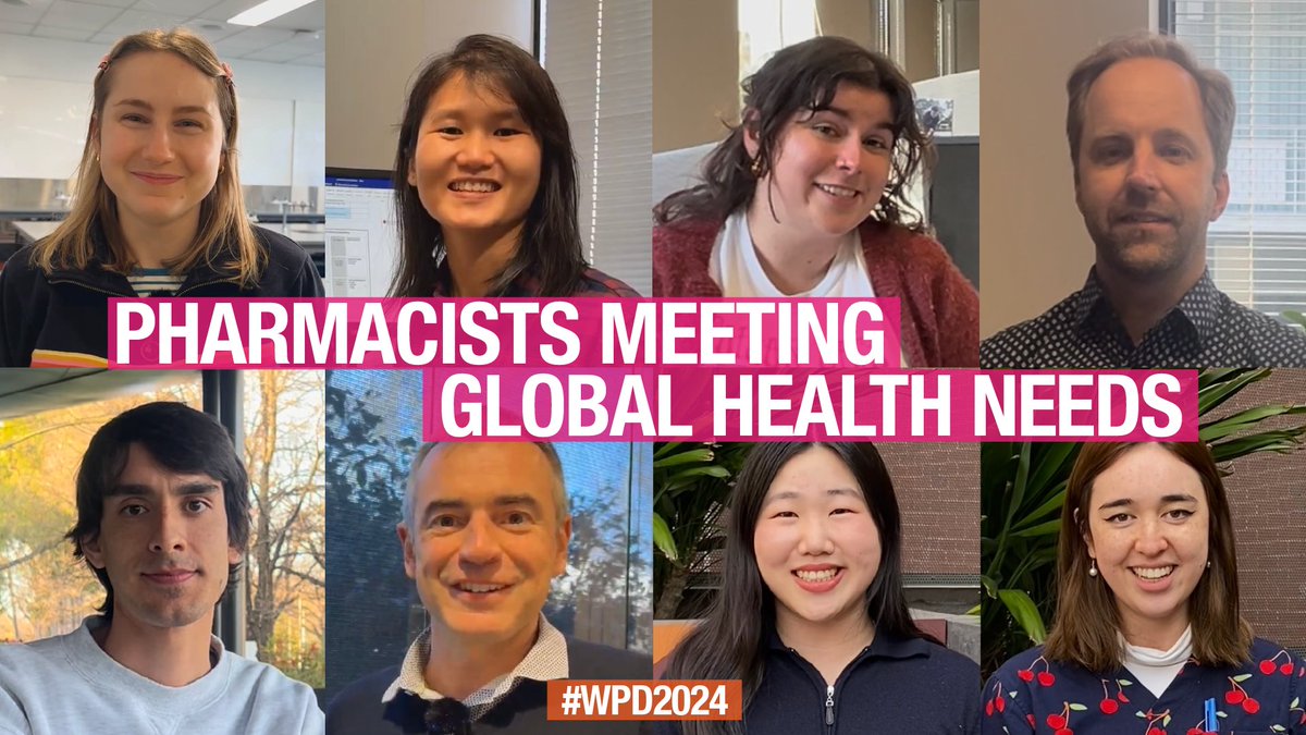 To celebrate World Pharmacists Day #WPD2024, we invited members of our #PharmAlliance community to reflect on their roles and contributions to healthcare. Discover why we love this career, its importance and the global opportunities it offers.

Watch here: youtube.com/watch?v=tkhE_o…