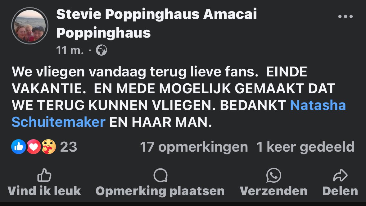 NikosLachGas026's tweet photo. Zo zie je maar mensen alles is mogelijk zelfs gratis vliegtickets terug naar Nederland!🤡🤣 #wittetjabo #schooier #crowdfunding #Arnhem https://t.co/S0bUrD0MQv