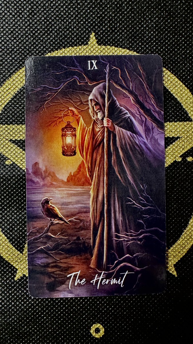 astroinsider's tweet photo. 🃏 Midweek Tarot: The Hermit 🃏
The Hermit encourages introspection and seeking inner wisdom. Take some time today to reflect on your goals and the path ahead. What insights are you uncovering? 🌙✨
#TarotReading #TheHermit #Introspection #AstroInsider https://t.co/eXBkB9i9s8