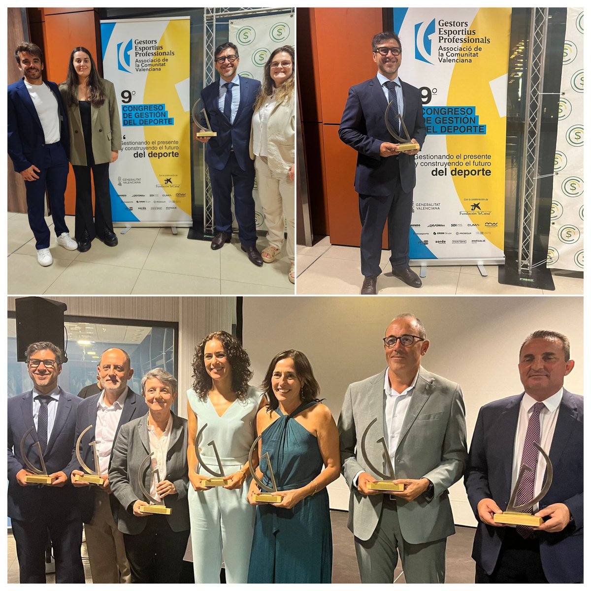 Muy felices y agradecidos en <a href="/UMHDeportes/">Oficina de Deportes UMH</a> y @umhsaludable de la <a href="/UniversidadMH/">UMH</a> por el Premio Comunidad Valenciana 2024 a la iniciativa en innovación en la formación y gestión deportiva por parte de <a href="/gepacv/">GEPACV</a>. #TalentoEnMovimiento, #UMHsaludABLE