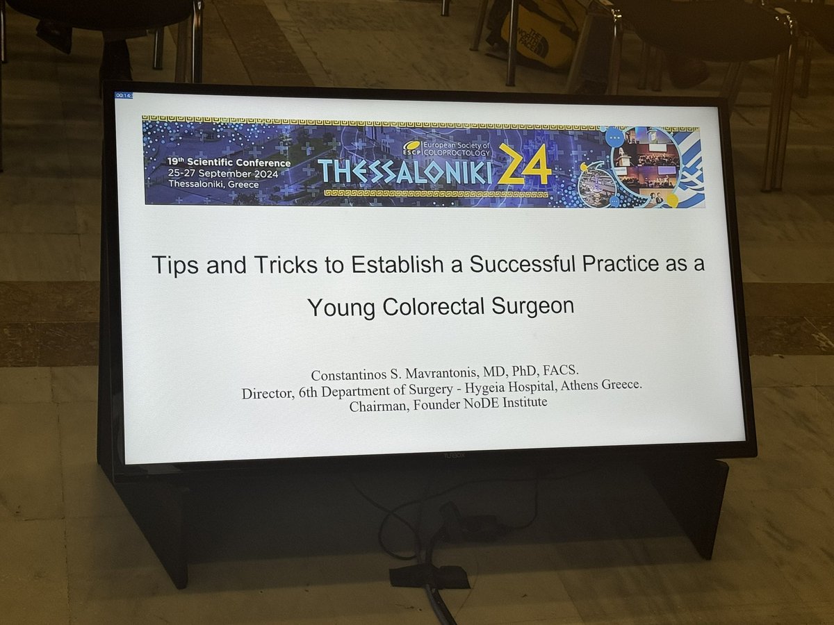 Nicolas Avellaneda (@nlavellaneda) on Twitter photo Following in this great session of <a href="/YouESCP/">Young ESCP</a> at <a href="/escp_tweets/">European Society of Coloproctology</a> #ESCP24 , <a href="/cmavrantonis1/">C. Mavrantonis</a> speaking about How to establish a successful practice -stay tunned for more excellent talks!
<a href="/PipeCabreraV/">Dr Luis Felipe Cabrera Vargas MD FACS MACC MACCVA</a> <a href="/JanColpaert1/">Jan Colpaert</a> <a href="/caterina_foppa/">Caterina Foppa</a> <a href="/ZGaroufalia/">ZoeGaroufalia</a> <a href="/saragdlc/">Sara Gortazar</a> <a href="/Ginibala/">Rogini Balachandran</a> Following in this great session of <a href="/YouESCP/">Young ESCP</a> at <a href="/escp_tweets/">European Society of Coloproctology</a> #ESCP24 , <a href="/cmavrantonis1/">C. Mavrantonis</a> speaking about How to establish a successful practice -stay tunned for more excellent talks!
<a href="/PipeCabreraV/">Dr Luis Felipe Cabrera Vargas MD FACS MACC MACCVA</a> <a href="/JanColpaert1/">Jan Colpaert</a> <a href="/caterina_foppa/">Caterina Foppa</a> <a href="/ZGaroufalia/">ZoeGaroufalia</a> <a href="/saragdlc/">Sara Gortazar</a> <a href="/Ginibala/">Rogini Balachandran</a>