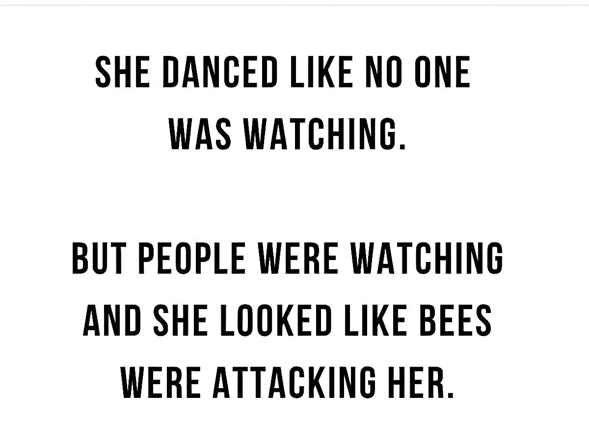 1meyissa's tweet image. Who cares if it looks like a bee attack when you feel the groove? Keep dancing! 🕺🐝 #DanceLikeNoOneIsWatching #BeeYourself
#FeelTheGroove #JustDance #MoveYourBody #DancingSoul #DanceItOut #GrooveOn #DanceYourHeartOut #KeepDancing #ShakeItOff #DanceParty #JoyfulDancing