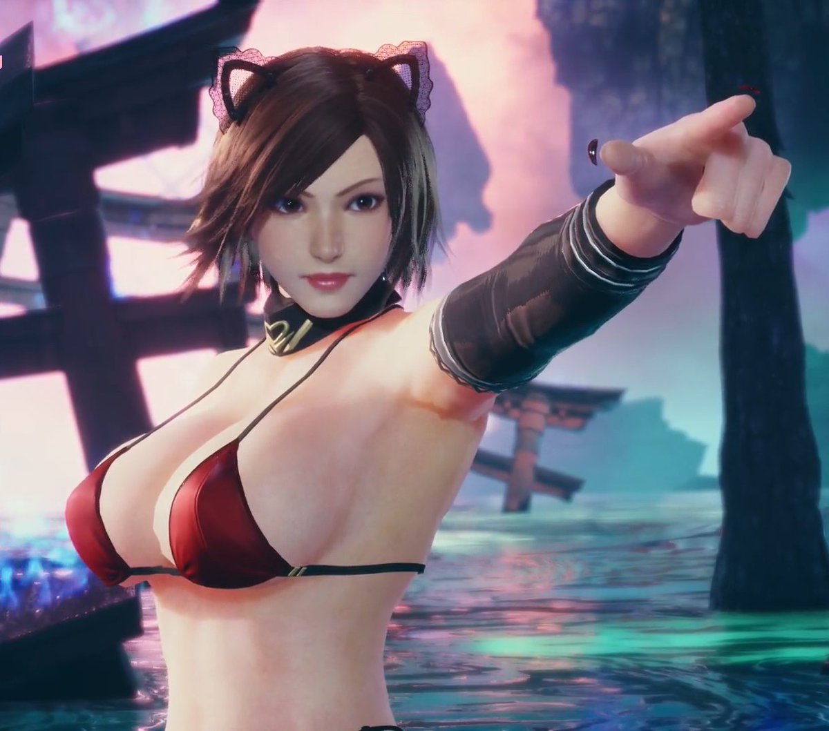 Sr_Dewitt1999's tweet image. MEOW!! ❤️😼

#AsukaKazama 
#TEKKEN8 
#TEKKEN