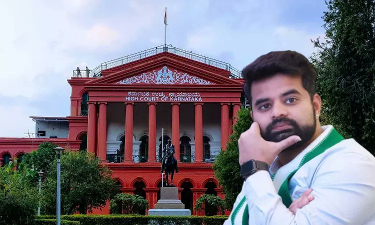 LiveLawIndia's tweet image. #Karnataka High court hears anticipatory bail application filed by #Prajwal Revanna in a rape case registered against him.