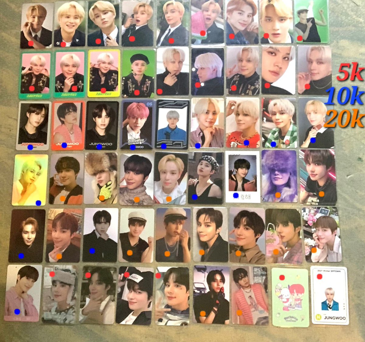 sugarchilzen's tweet photo. wts | want to sell
💰: min take 3 

📍 jaksel, ina
🍊 keep event allowed
❌ not for sensitive buyer
💌 details by dm
*Jungwoo, doyoung, johnny, haechan, chenle, jisung, renjun, jeno glimo, sungchan, taehyun soobin wv, bts taehyung, namjoon, pc nct riize bts txt

*mention after dm https://t.co/t0y6Hbmres