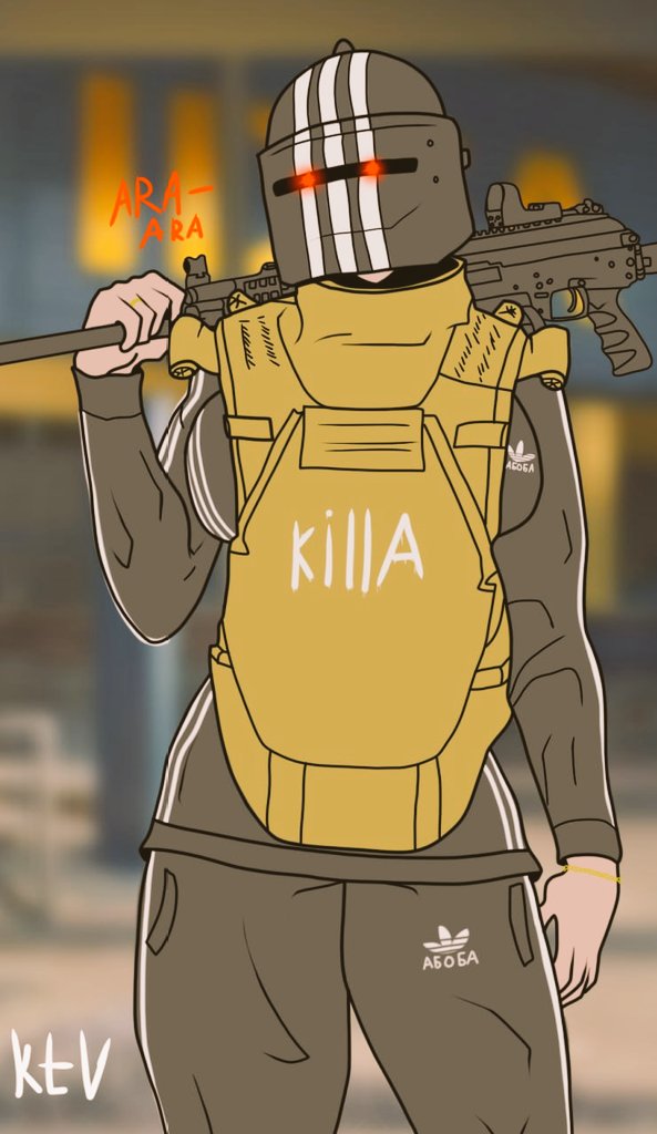 Korobok14's tweet photo. #EscapefromTarkov #art #killa https://t.co/RZSsAgBZ95