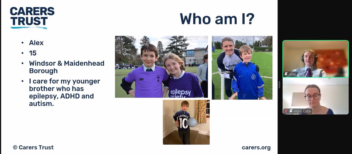 andy_mcgowan's tweet photo. So proud of all of the young carers and young adult carrs who are helping launch @CarersTrust "Caring and classes" report into young carers and education today - such stark findings which needs to lead to action - https://t.co/KzW8GisU51 #YCEducation https://t.co/47rPaKQydJ