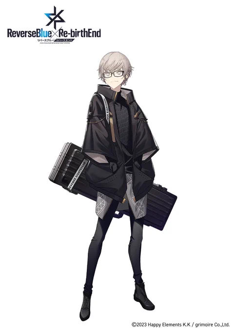 【リバースブルー×リバースエンド】にて『鉉覇』『煤墨』『久理』キャラクターデザインを担当しました!説でてます#リバースブルーxリバースエンド #リバxリバ 
