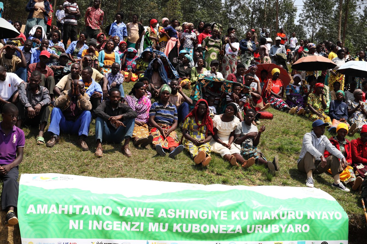 GakenkeDistrict's tweet image. Tubahaye ikaze iwacu, ahagiye kubera ibirori byo kwizihiza umunsi mpuzamahanga wo kuboneza urubyaro. Ufite Insanganyamatsiko igira iti "Amahitamo yawe ashingiye ku makuru nyayo ni ingenzi mu kuboneza urubyaro"
#ContraceptiveUse
#WCD2024
#InformedChoice
#PowerOfChoice