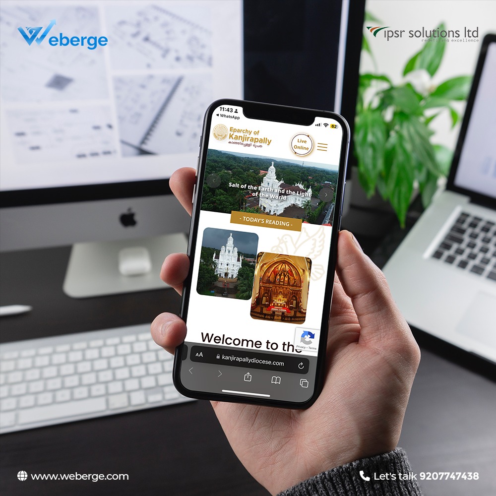 WebergeIndia's tweet photo. Thank You, Eparchy of Kanjirapally.
We’re thrilled to unveil our latest project—an immersive and responsive website for the Syro-Malabar Catholic Eparchy of Kanjirappally!

Contact us at +919020592530 or visit https://t.co/LrqsWY24Qh for more information. https://t.co/RMiCjRxeAp