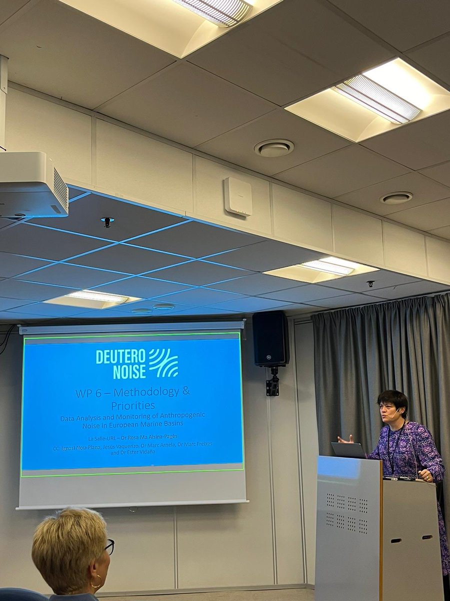 This morning we follow the work with <a href="/ralsinap/">Rosa Ma Alsina-Pagès</a> from <a href="/LaSalleBCN/">La Salle BCN</a>, Valentina from <a href="/unimib/">Università degli Studi di Milano-Bicocca</a>, Matteo from <a href="/UniGenova/">Università di Genova</a> and Michaela from <a href="/GeoEcoMar/">GeoEcoMar</a>. Sharing experiments, data analysis and the work we develop with stakeholders. <a href="/jpioceans/">JPI Oceans</a>