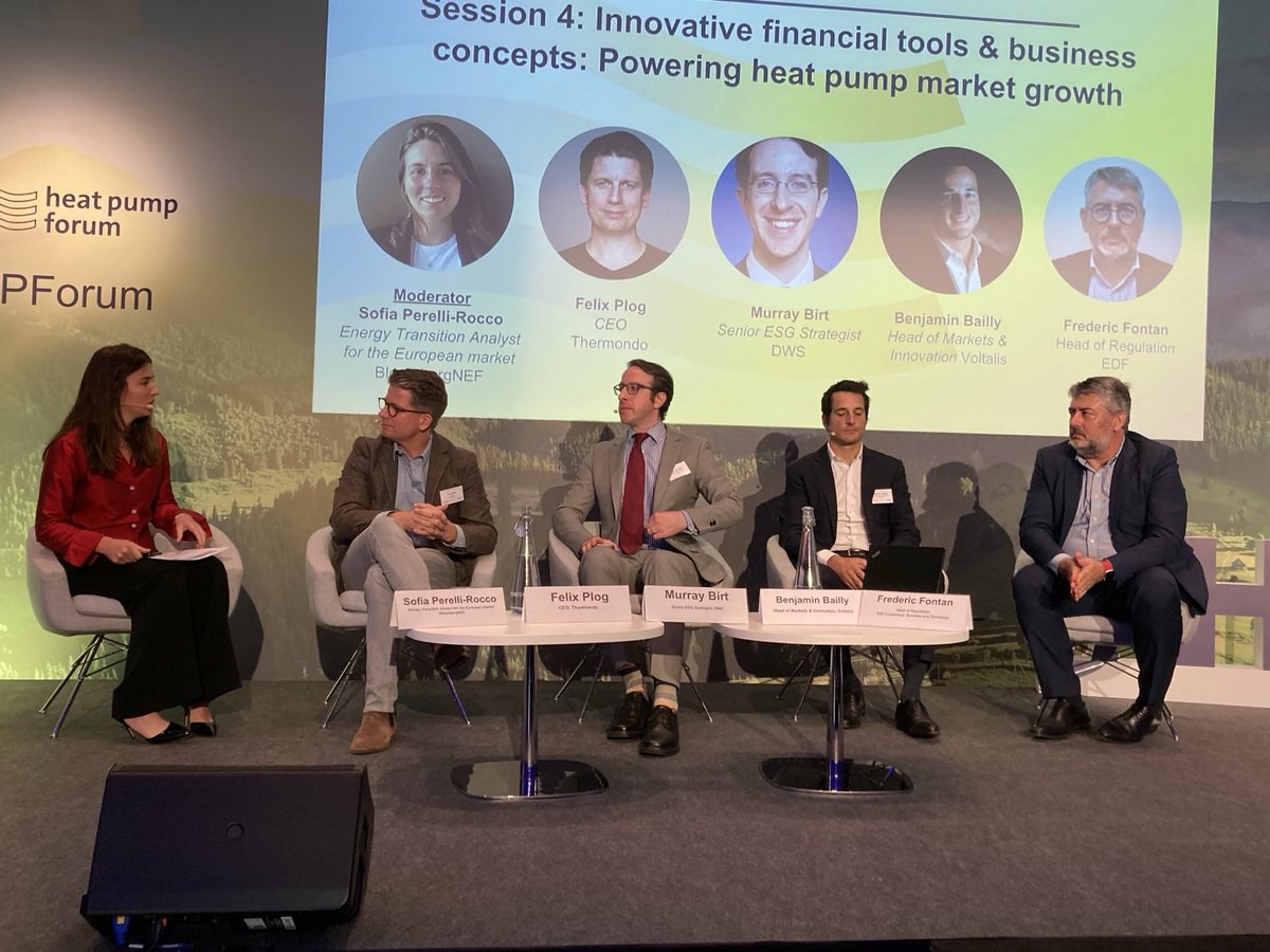 EDF_EUAffairs's tweet image. &quot;We need clear visibility on government subsidies and incentives. A complex system discourages the public from investing in renovations due to a lack of awareness.&quot; Frédéric Fontan @EDFofficiel at #HPforum