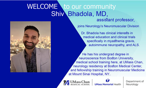 Dr. Bhadola, welcome to our Neuormuscular Division.