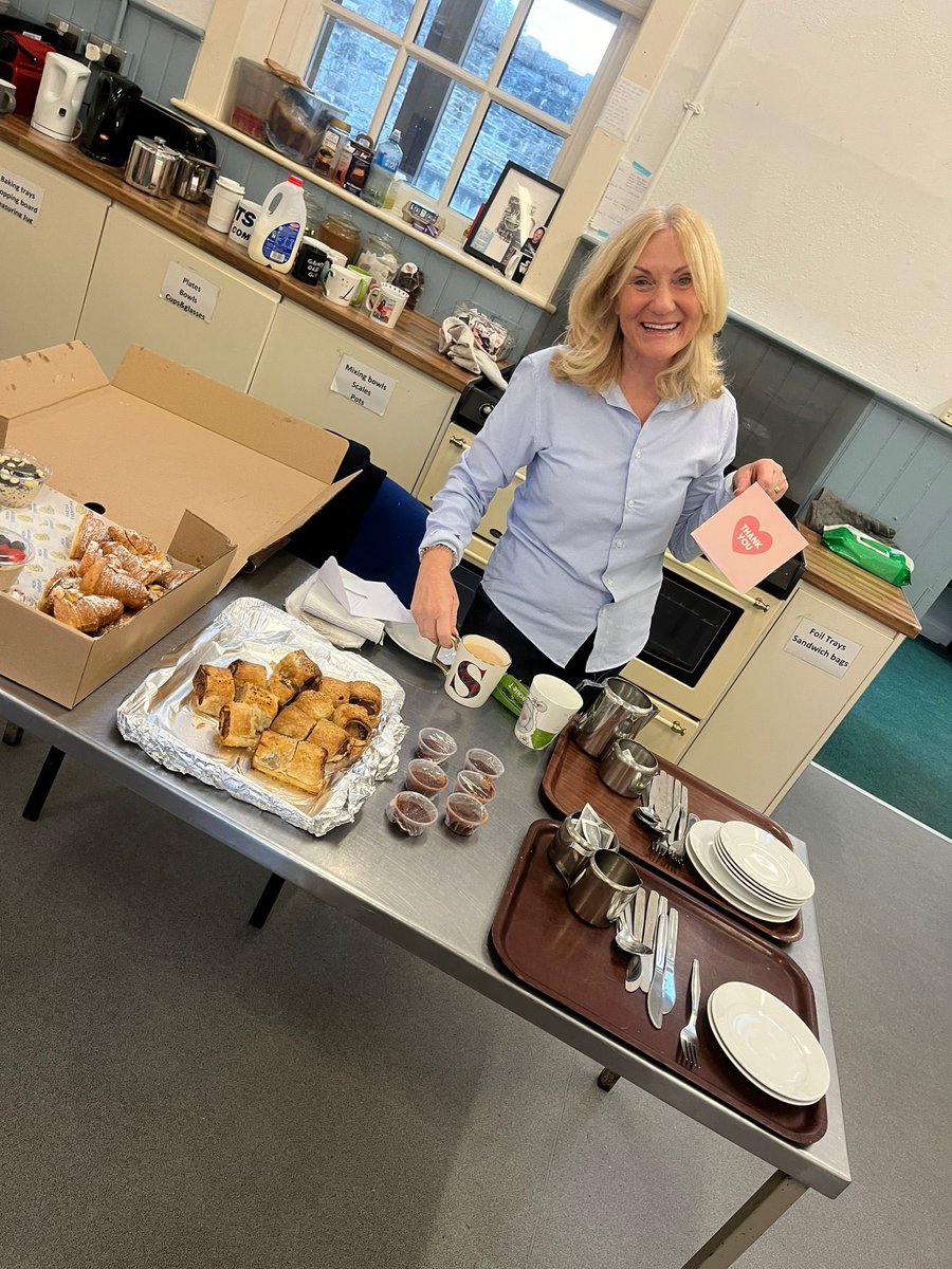 PhoenixNurture's tweet photo. SNA/ANA Appreciation Day at Phoenix Park School.  Thanks to Tilly’s Coffee Shop in Cabra for the treats! 🥳🎈🎉 https://t.co/ltGV6H2c8g