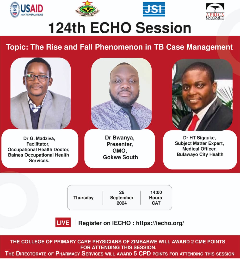 Baines Occupational Health Services (@bainesohs) on Twitter photo Register for the upcoming webinar now. Keep informed, as today's topic is "The Rise and Fall Phenomenon in TB Case Management," Facilitated by Dr. G Madziva. <a href="/bainesohs/">Baines Occupational Health Services</a>
#health #tb #silicosis #HIV #capacitydevelopment Register for the upcoming webinar now. Keep informed, as today's topic is "The Rise and Fall Phenomenon in TB Case Management," Facilitated by Dr. G Madziva. <a href="/bainesohs/">Baines Occupational Health Services</a>
#health #tb #silicosis #HIV #capacitydevelopment
