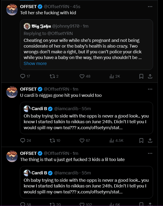 You dropped these... <a href="/OffsetYRN/">OFFSET</a>