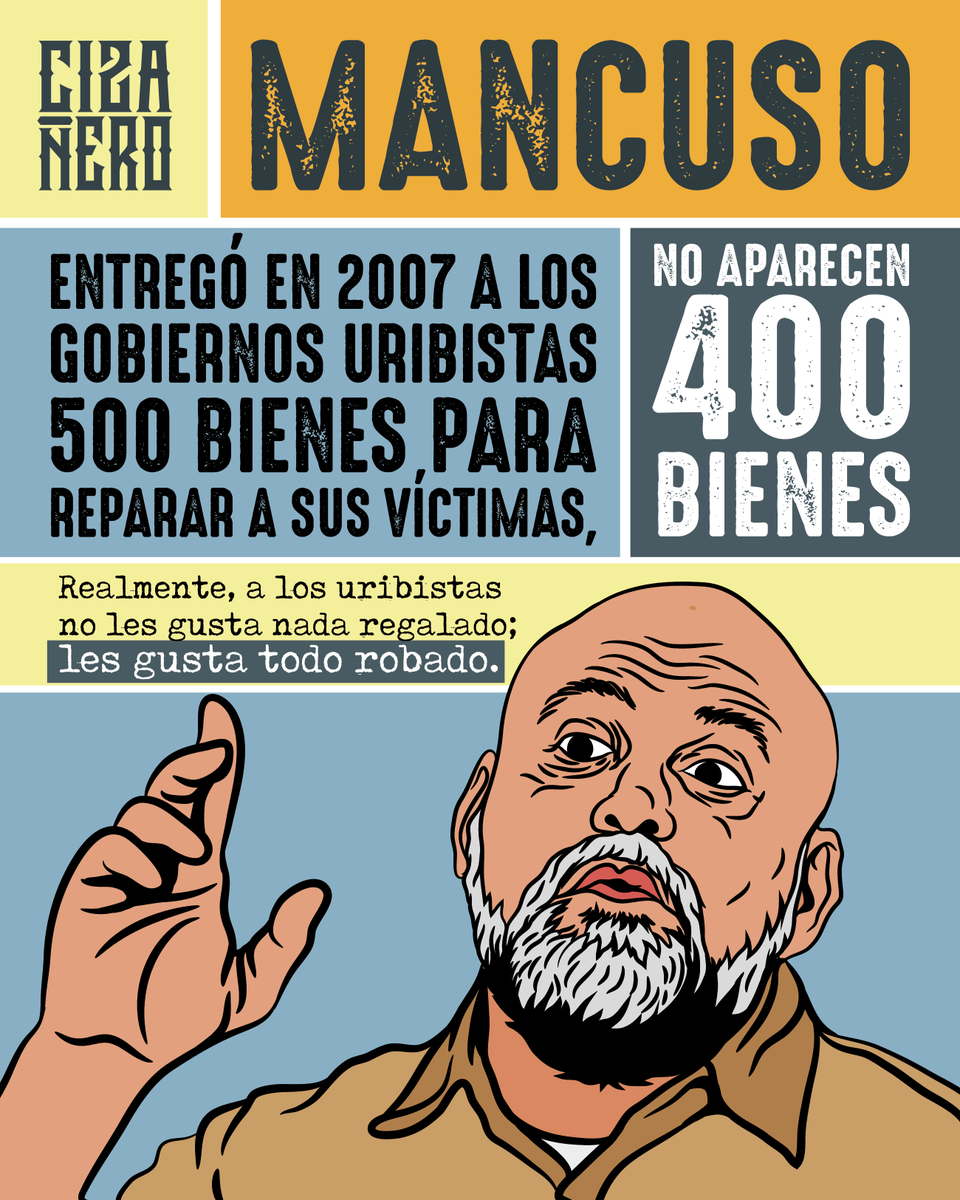 Cizanaparatodos's tweet photo. Realmente, a los uribistas no les gusta nada regalado; les gusta todo robado. https://t.co/ILHkoR7BRQ