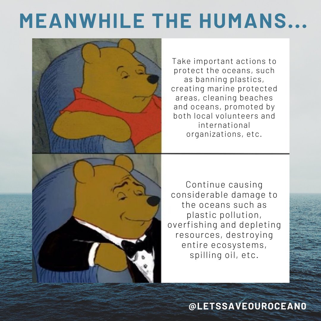 LetSaveOurOcean's tweet photo. The oceans are not infinite. 🌊 Every plastic we throw away, every resource we exploit, affects marine life and our own future. 🐠💔 Protecting the ocean is protecting ourselves. Let's change habits, reduce waste and give our planet a break.  #Let'sTakeCareofTheOcean https://t.co/I7y2ucpTkt