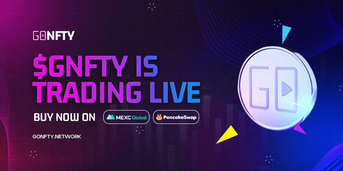 How long did you know $GNFTY is already live and trading? 🤯

📝 Token Contract: 0xdb533afcbcb88edfe256e9373a513021c2d6286e

DEX: <a href="/PancakeSwap/">PancakeSwap</a> 
CEX: <a href="/MEXC_Official/">MEXC</a>

Jump in now and don’t miss out on the next #Bull 🚀

#GNFTY #CryptoTrading #Web3 #MEXC