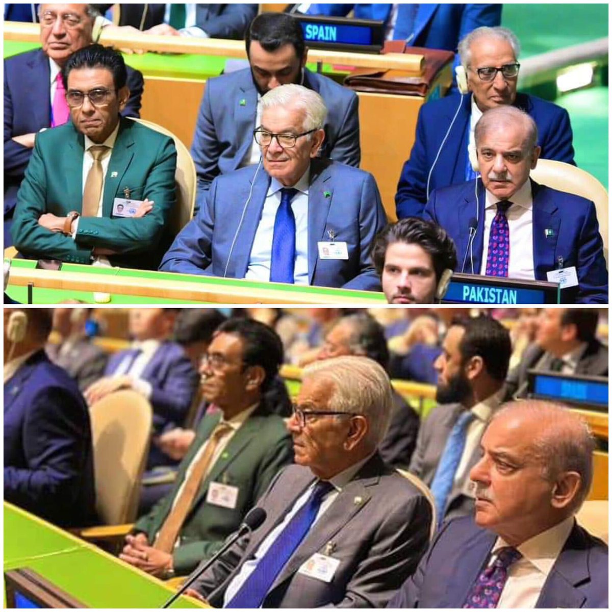 ایم کیو ایم کے۴۰سالہ سفرمیں پہلی بار ایم کیو ایم کے چئیرمین خالدمقبول بھائی اقوام متحدہ میں پاکستانی وفد میں پاکستان کی نمائندگی کر رہے ہیں اورایم کیو ایم ایم کے فلسفہ کی حقیقی ترجمانی کو بھی پورا کیا
یہ شہری سندھ اوربلخصوص مہاجروں کے لئے باعزت فخر ہے۔
#MQMPakistan