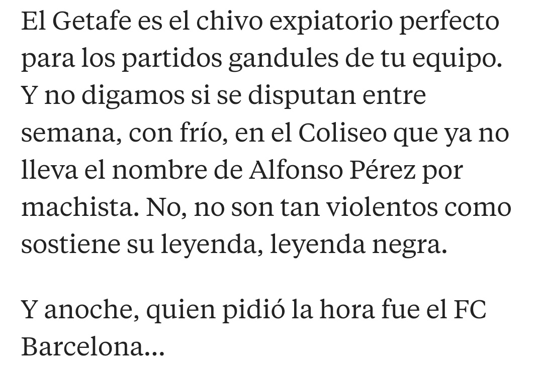 Kaluseum's tweet photo. Gracias, necesitaba leer algo con criterio entre tanta morralla culé.

✍🏻: Joaquín Luna https://t.co/1BlEvI0OdD