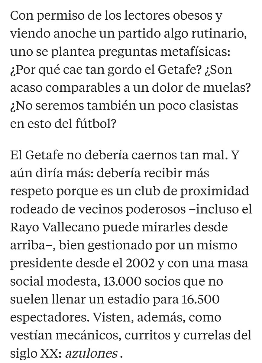 Kaluseum's tweet photo. Gracias, necesitaba leer algo con criterio entre tanta morralla culé.

✍🏻: Joaquín Luna https://t.co/1BlEvI0OdD