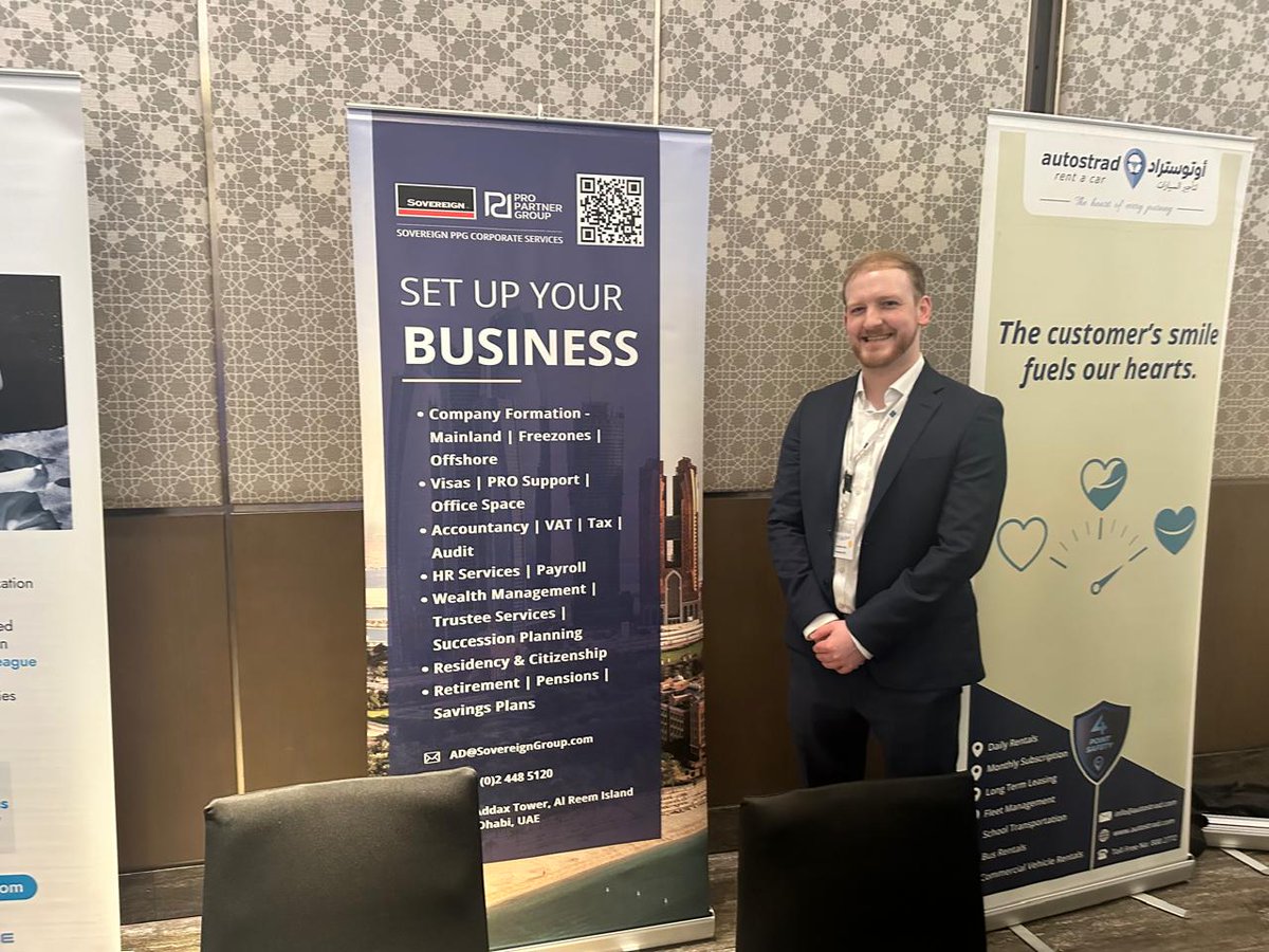 PROPartnerGroup's tweet photo. Great networking at the Big Inter Council event with BCC AD on Tuesday evening. 

Glad to have been a networking sponsor for such a busy event. 

If you are interested in business setup in Abu Dhabi, email us at info@propartnergroup.com and we will be delighted to assist. https://t.co/YJZL2cVV3t
