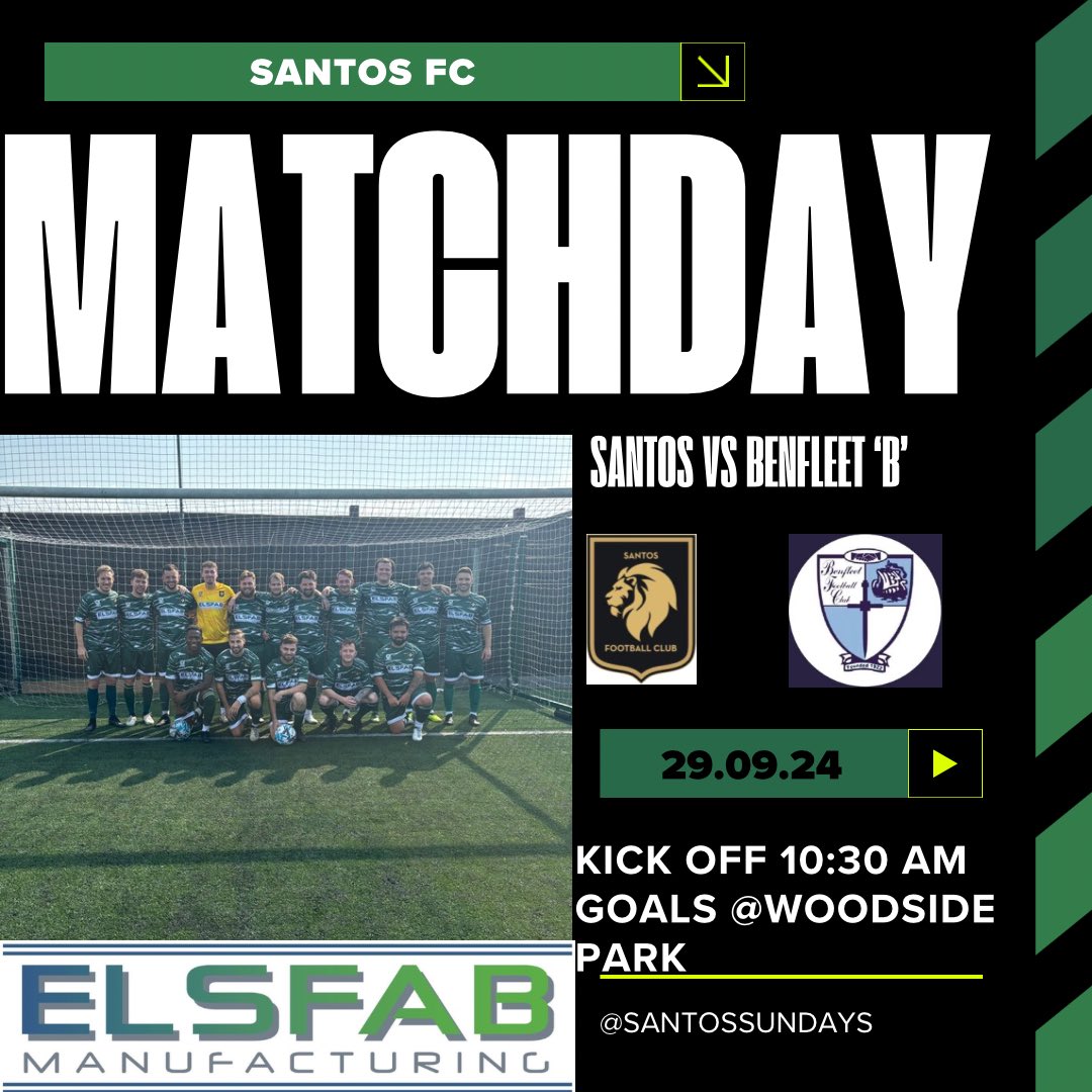 Next up for the boys is an away trip to face Benfleet ‘B’
Be nice to be back on the pitch after last weeks last minute pull out 🤞
🦁🦁🦁
