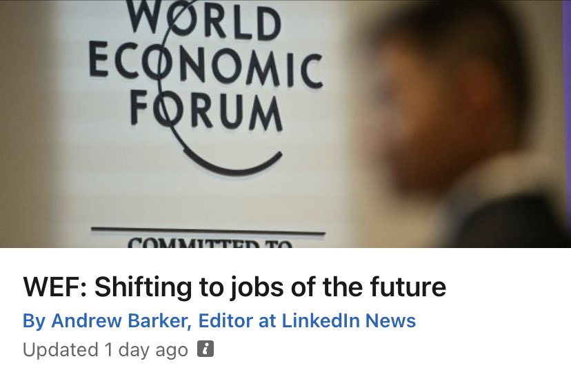 The Neurodiversity Charity ADHD Foundation (@adhdfoundation) on Twitter photo The World Economic Forum predicts 23% of all jobs will change due to artificial intelligence requiring re-skilled workforces, standardised credentialing, employee-employer role matching & cross sector collaboration <a href="/InstituteGC/">Tony Blair Institute for Global Change</a> <a href="/SKinnock/">Stephen Kinnock</a> <a href="/tonylloyd50/">Tony Lloyd</a>
weforum.org/publications/u… The World Economic Forum predicts 23% of all jobs will change due to artificial intelligence requiring re-skilled workforces, standardised credentialing, employee-employer role matching & cross sector collaboration <a href="/InstituteGC/">Tony Blair Institute for Global Change</a> <a href="/SKinnock/">Stephen Kinnock</a> <a href="/tonylloyd50/">Tony Lloyd</a>
weforum.org/publications/u…