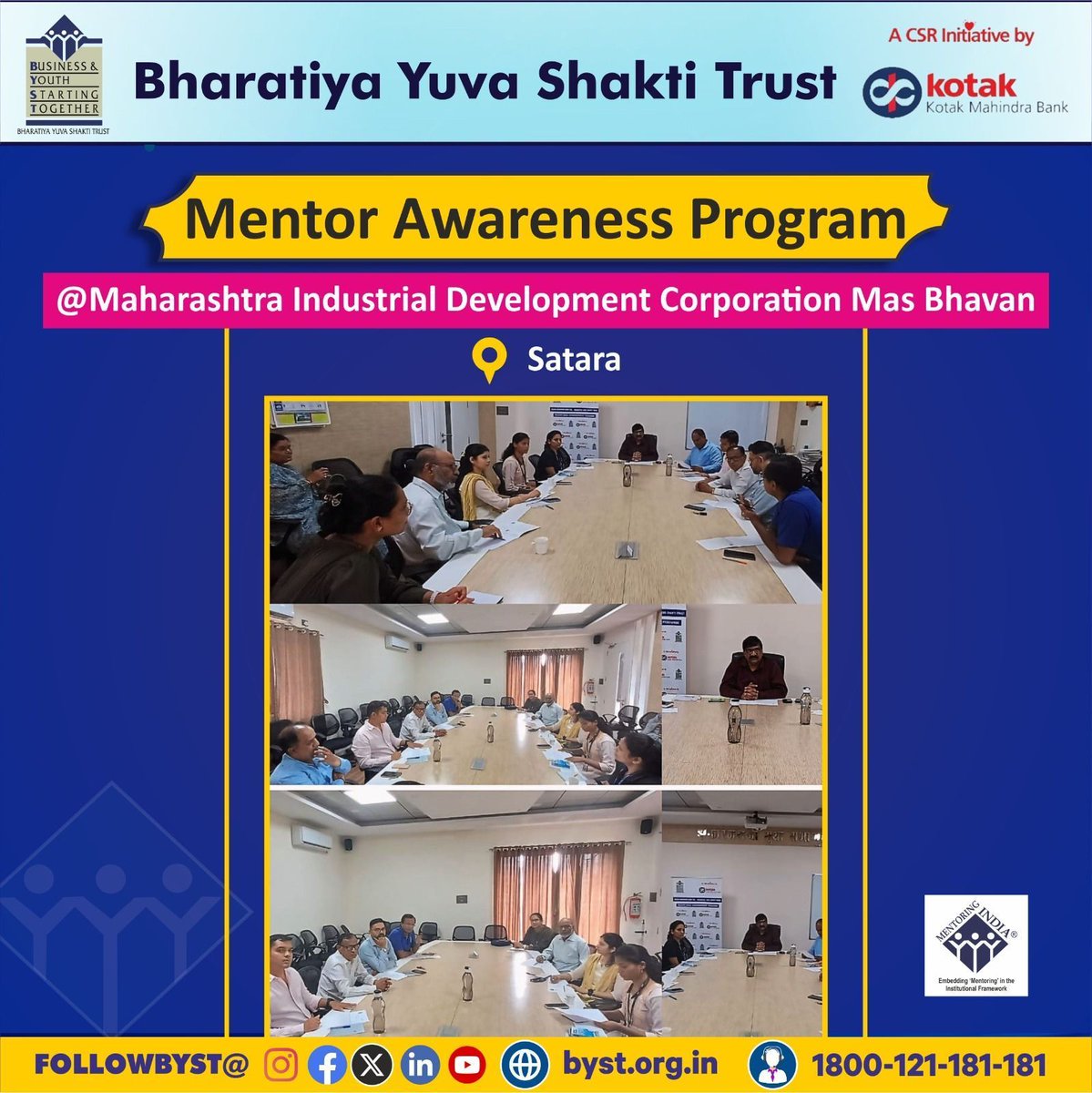 Mentor Awareness Program at <a href="/midc_india/">MIDC India</a>, united professionals and entrepreneurs in empowering young minds. More mentorship for young entrepreneurs is crucial for unlocking youth potential and driving economic growth. Let's collaborate to mentor the next generation. #mentors