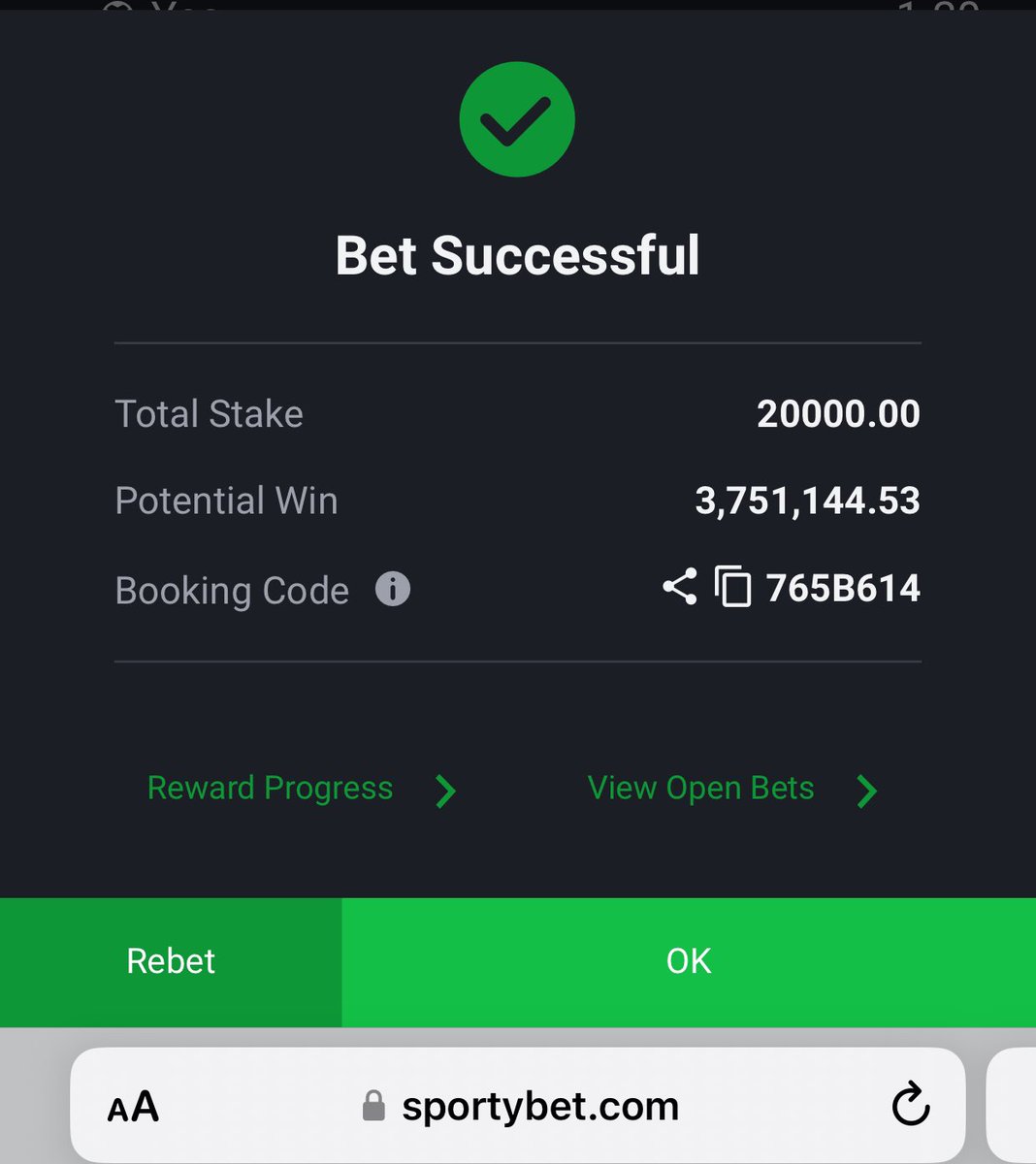 Kingsolomon_Jnr's tweet photo. Congratulations you are a millionaire 🍾🍾 https://t.co/rqvKLVqFse