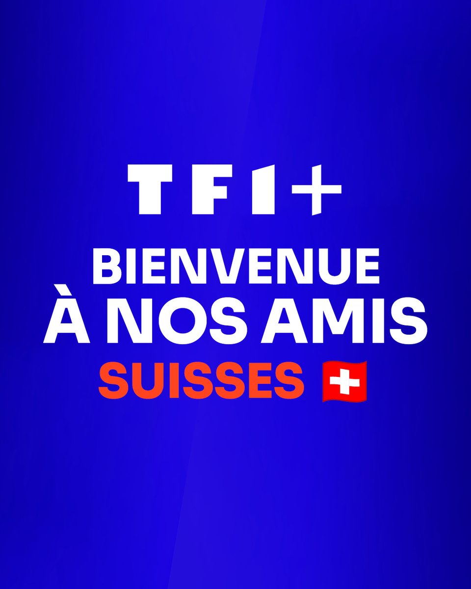 🚀 Le <a href="/GroupeTF1/">Groupe TF1</a> poursuit son développement dans les pays francophones avec l'arrivée de TF1+ en Suisse 🇨🇭

Après un lancement réussi en Belgique et au Luxembourg cet été, <a href="/tf1plus/">TF1+</a>, la plateforme de #streaming gratuite du Groupe TF1, débarque en #Suisse dès aujourd’hui ! 🎉

🎬