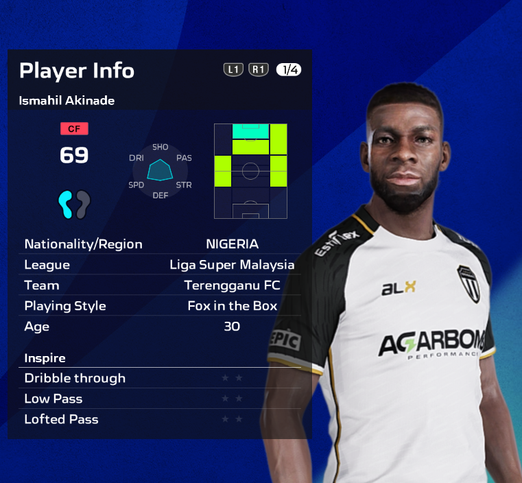 VishwaaMenon's tweet photo. efootball24 | Ismahil Akinade v1 Terengganu F.C. Free Facepack Download ... https://t.co/HldvePIFs5 via @YouTube 

#vishwaa #vishwaagaming #vishwaafacemaker #terengganufc #Nigeria #ligasuper #ligasupermalaysia #ismahil #ismahilakinade #eFootball #pes2021 https://t.co/ntizqDcfzE