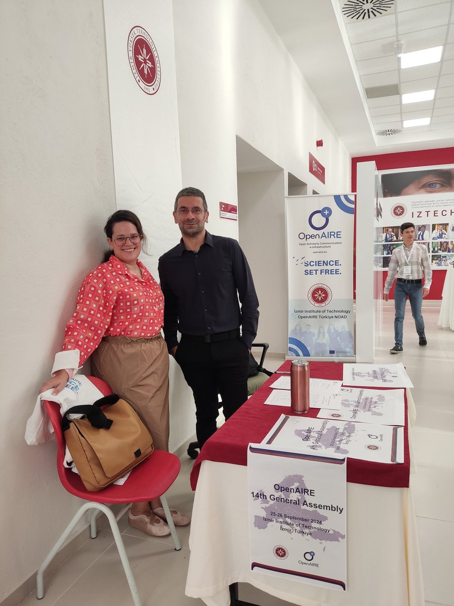 elli_lib's tweet photo. @OpenAIRE_eu office getting ready for today's Barcamp! Theodora Kavvadia, training coordinator will be sharing the new programmes that are in development & @Konstan21074450 communications officer will be updating us about new ways in science comms and the #OSFAIR 2025! https://t.co/MZ4wJX5FMw