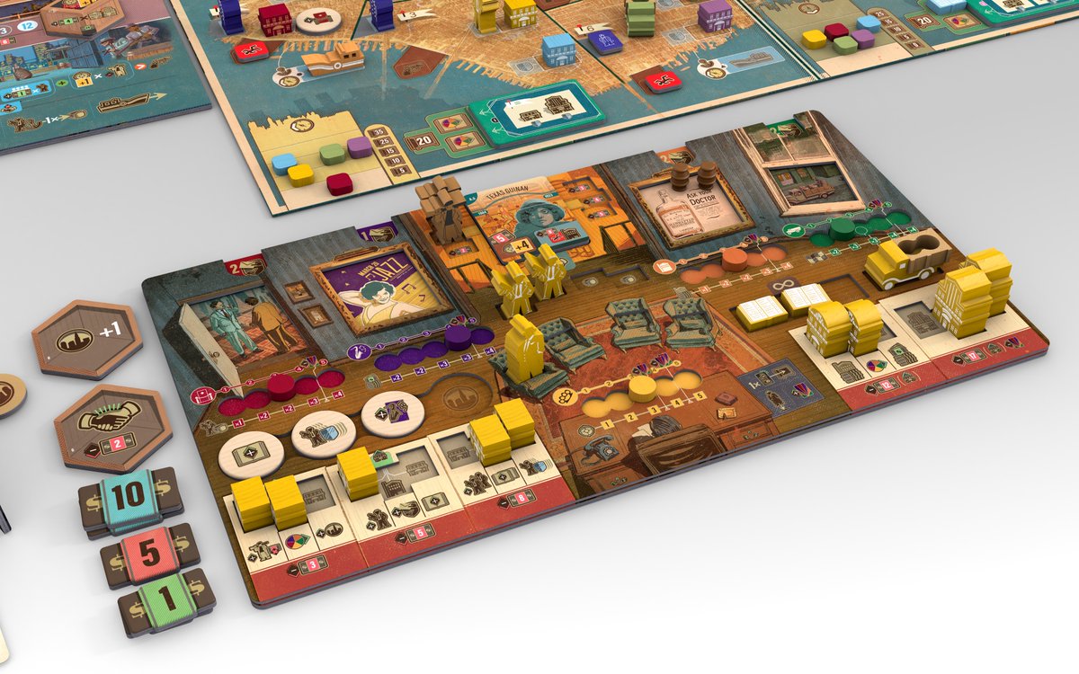 Speakeasy launches on @kickstarter later today! It's my 9th game with <a href="/vitallacerda/">Vital</a> and <a href="/EagleGryphon/">Eagle-Gryphon Games</a>  and was a real treat to work on.