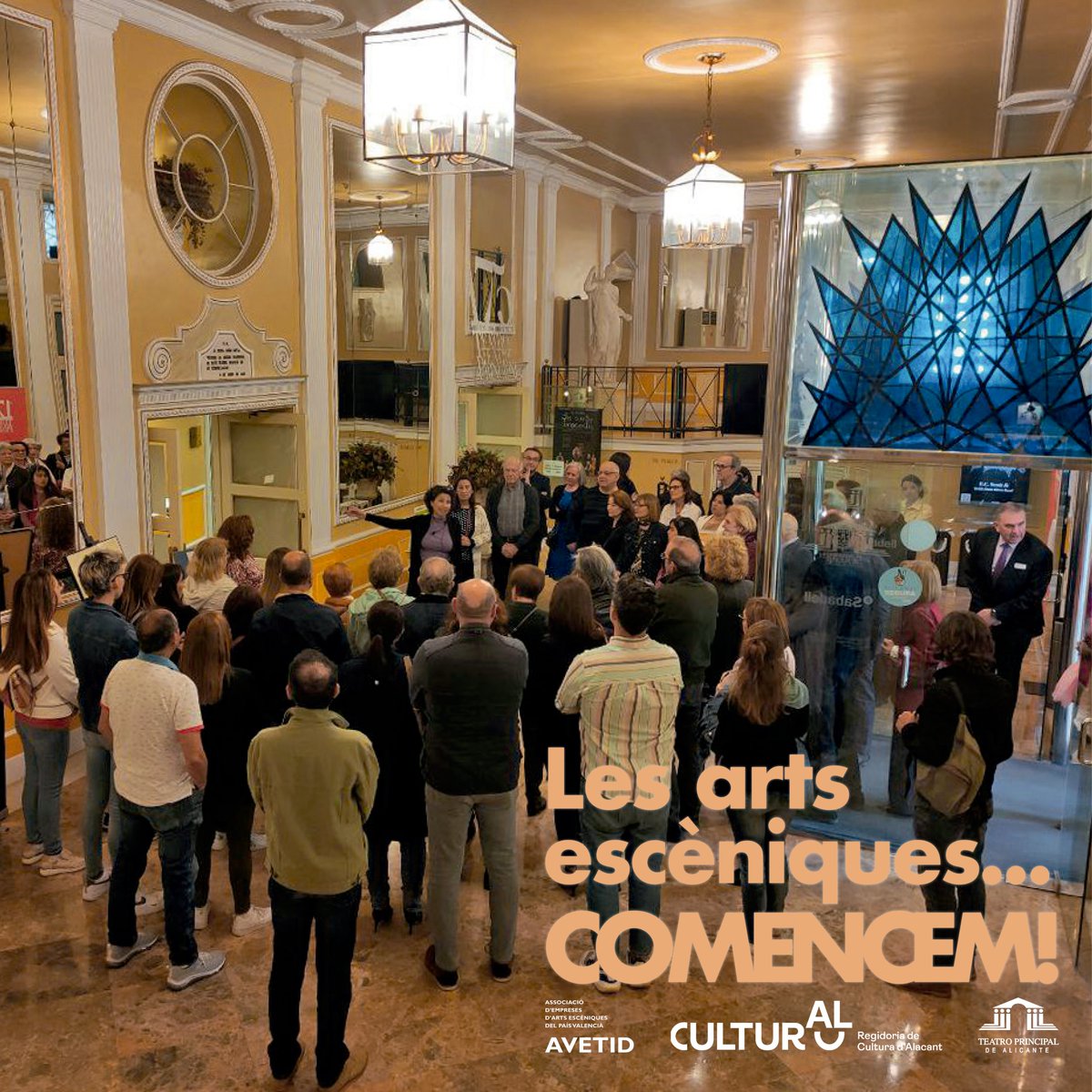 🎭 Vos recomanem consultar les propostes escèniques que de <a href="/alicanteayto/">Ayuntamiento Alicante</a> 

Com Alacant a Escena, Cultura en Barris, la Temporada de tardor-hivern al Principal o el Festival Internacional de Teatre Clàssic 

teatroprincipaldealicante.com/programacion/o…

Col·labora en 'Les arts escèniques...COMENCEM!'