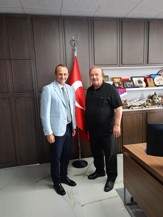 Çiftlikköy Belediye Başlanı Sayın Adil Yele’ye nazik ziyaretinden dolayı teşekkür ederiz.