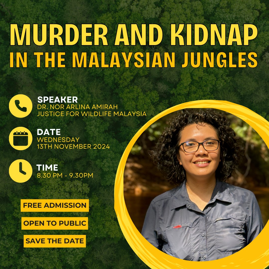 MYCAT_200's tweet photo. There is upcoming series of talks that dive into the issues of wildlife conservation. These exciting  sessions will bring together conservation experts to share real-world insights, the latest challenges, and practical steps to save wildlife 
Mark your calendars and stay tuned.. https://t.co/xFRLRnrIfr