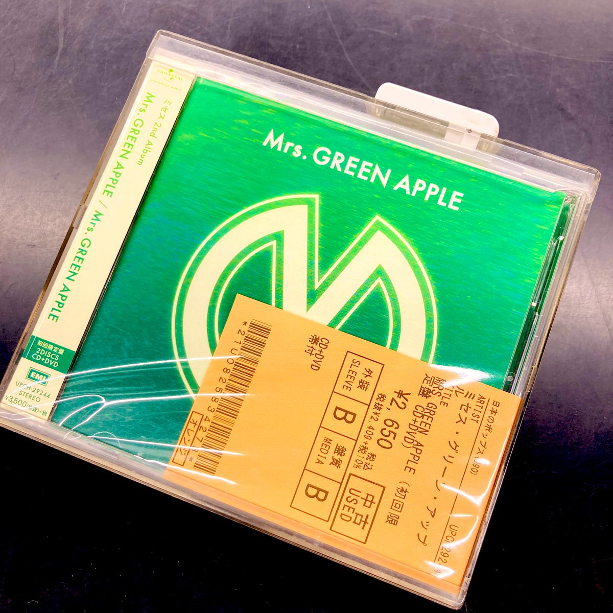 中古CD新入荷】 #ミセス・グリーン・アップル の2017年作『Mrs. GREEN