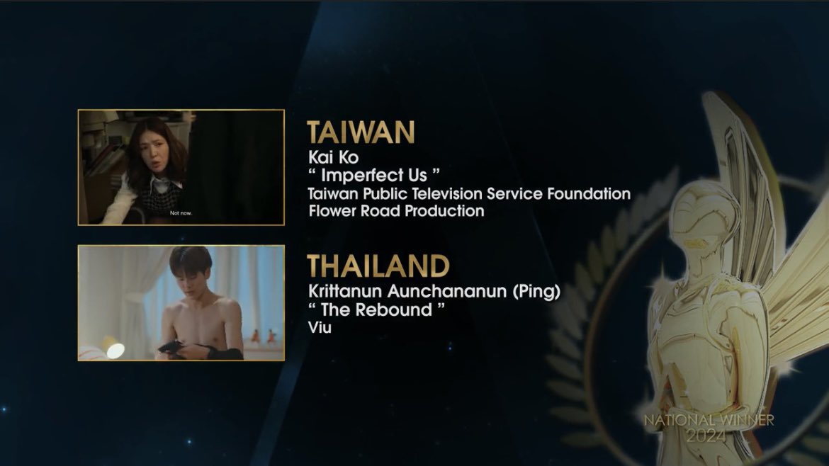 ยินดีด้วยกับน้องปิง <a href="/PKrittanun/">ping_krittanun</a> ได้เข้าชิงรางวัล #AsianAcademyCreativeAwards2024 สาขาสมทบชาย จากบทเซน ใน #TheReboundSeries #เกมนี้เพื่อนาย #ViuOriginal #ViuTh 

<a href="/ALLTHIS_ENTM/">ALLTHIS</a> ภูมิใจและดีใจมากที่ได้ร่วมสร้างสรรค์ผลงานเรื่องนี้ครับ