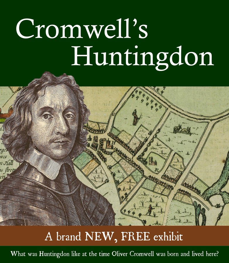 Last chance to see our current exhibit, 'Cromwell's Huntingdon', looks at what our town was like during his early life here, including many royal visits and local political controversy. The display runs until this Sunday, 29 September. More details at: cromwellmuseum.org/events/cromwel…