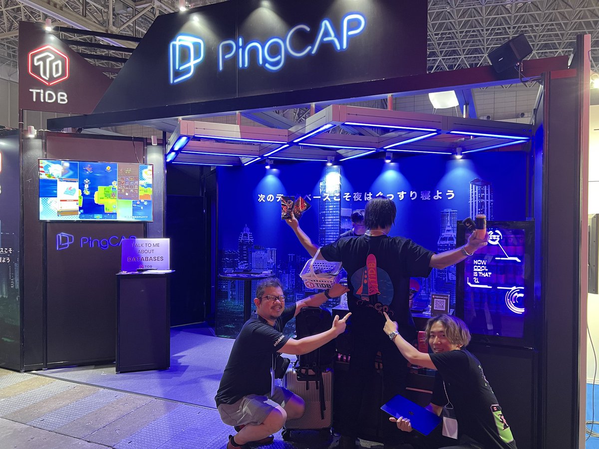 Typhon666_death's tweet image. めっちゃええやんw w/@yoshii0110 

#tgs2024 #tidb