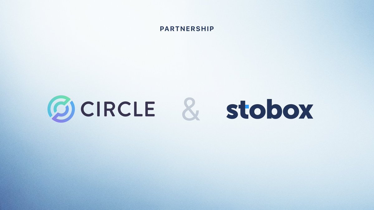 🌏 Stobox partnered with Circle!

The Stobox team is delighted to announce a partnership with #Circle and the listing of #USDC (USD) and #EURC (EUR) on the product #Stobox4. It will allow #Stobox to bridge #RWA and crypto with compliant operations in the platform. Circle is the