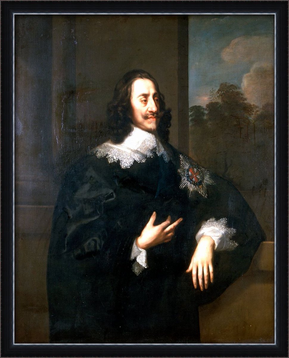 Portrait of King Charles I (1600 – 1649), circle of Sir Peter Lely.