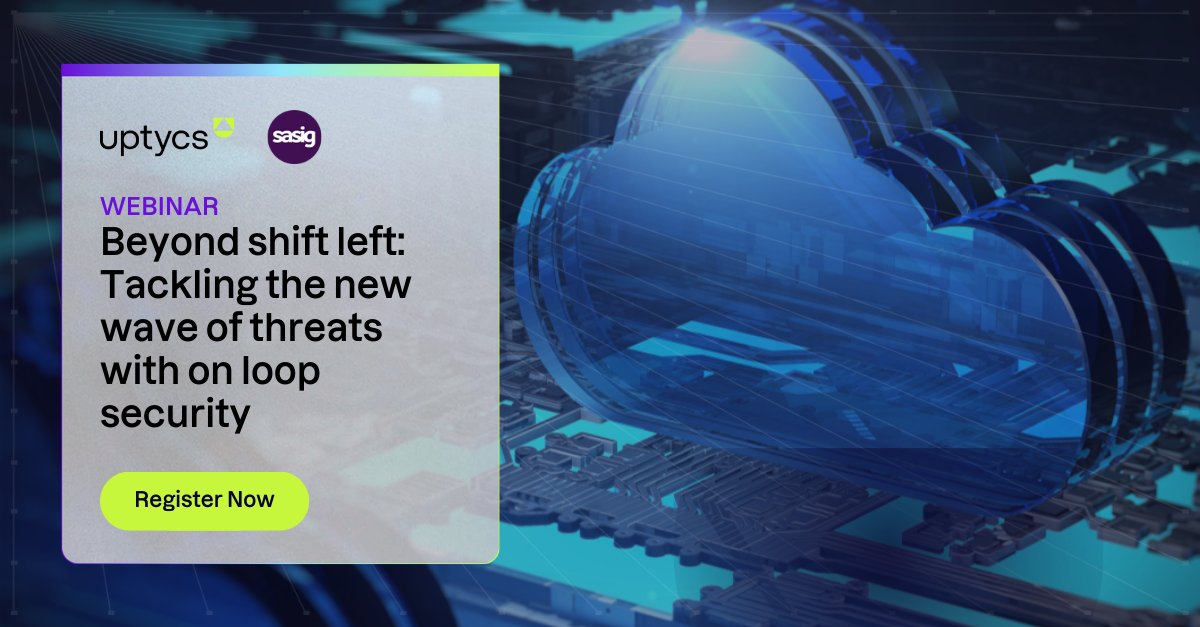 uptycs's tweet image. ⚡ Have you grabbed your spot yet? Join Abhinav Mishra and Ronnen Brunner today to learn how to secure everything from dev to runtime with an on-loop #CloudSecurity strategy. You can still register here: bit.ly/4gEip0Y See you at 2 PM! #CyberSecurity #RuntimeProtection