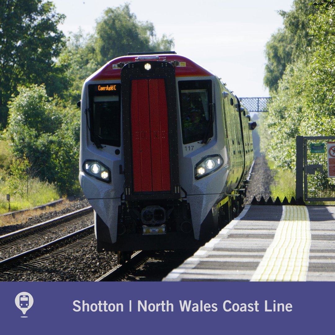 ConwyVNWCoast's tweet image. 🚉 Shotton station is unique with platforms on two levels, serving the #NorthWales Coast &amp;amp; #BorderlandsLine. Nearby is #HawardenBridge, once the world's largest swing bridge, and #WepreCountryPark, home to #EwloeCastle, a 13th-century site of Welsh-English battles.