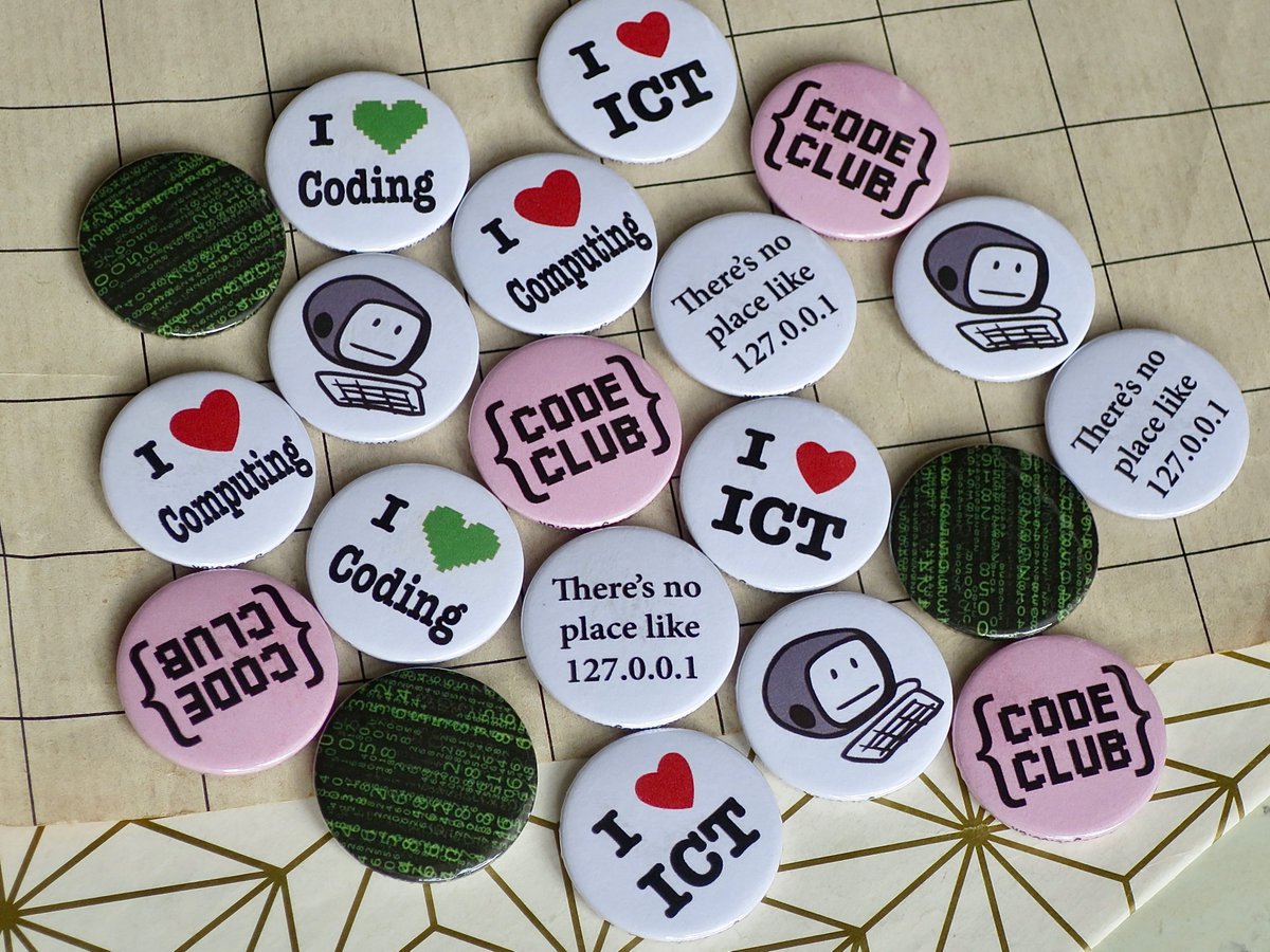koolbadges's tweet image. 💻 👓  Code Club &amp;amp; coding badges - great for school and computer geeks buff.ly/3MSIviT #codeclub #ilovecoding #programmer #girlscodetoo #stem #badge #badges
